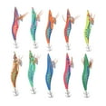 thumbnail image 4 of Cebos con anzuelo para plantilla de calamar, cebos de pesca con plantilla de calamar, señuelos de pesca artificiales, cebo de pesca con plantilla de calamar, diseño a prueba de futuro, 4 of 8