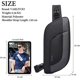 thumbnail image 5 of Gris Mode Hommes Sling Bag Sacs Bandoulire pour Hommes Sac de Poitrine Antivol Crossbody Bag Travail Sport Sling Sac Dos Impermable Polyester, 5 of 5