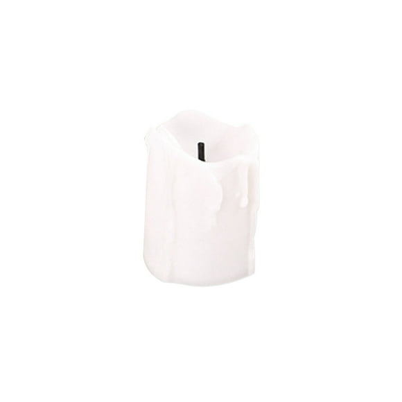 Amdohai 1pcs YK5015 Flameless LED Candle Light Bright Flickering Bulb Battery Operated Tea Light with Realistic Flames Fake Candle for Birthday/Wedding /Christmas