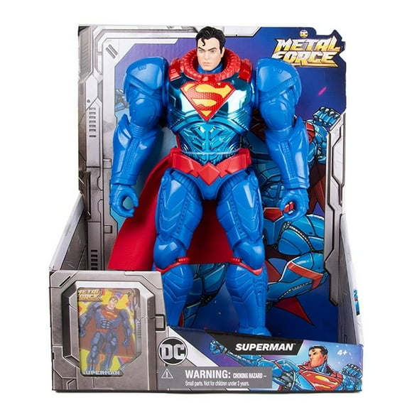 Figura de Acción SpinMaster Metal Force Superman 12 Pulgadas