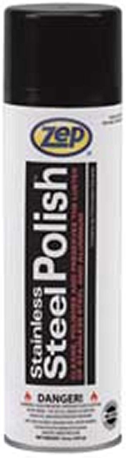 Zep Stainless Steel Polish, 16 Oz