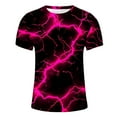thumbnail image 4 of Njoeus Graphic Tees Men, Cool Graphic Tees Shirts for Men Cool 3D Flame Print Funny Graphic Tee Shirt Summer Casual Short Sleeve Shirts Tops Trendy Sweatshirts On Clearance, 4 of 5