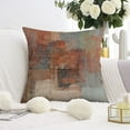 thumbnail image 2 of Ensemble de 2 Housses de Coussin Décoratives - Couleurs Rayonnantes au Design d'Art Abstrait Moderne, 2 of 7