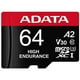 thumbnail image 1 of Memoria Micro SDXC 64GB ADATA UHS-I U3 Clase 10 V30S A2 Video Full HD, 1 of 5