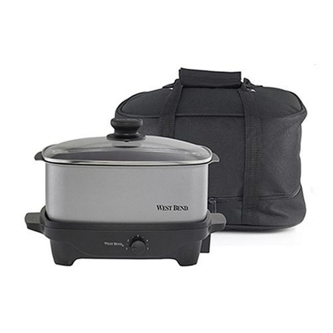 West Bend 84915 5Qt Slow Cooker With Tote Bag Walmart Canada