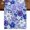 Blue, variant on Sage Green Spring Floral Burlap Cotton Table Runner 18x72 Inches Long, Elegant Pastoral Flowers Modern Art Farmhouse Table Runners, Outdoor Dining Tablecloths Decor for Baby Shower/Party/Wedding