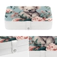 thumbnail image 4 of Koala Portable PU Leather Jewelry Organizer with Removable Compartment, Necklace Holder, Bracelet Holder, and Jewelry Boxes, 4 of 6