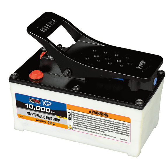 K-Tool HJ3501 Air Hydraulic Foot Pump With Nylon Case