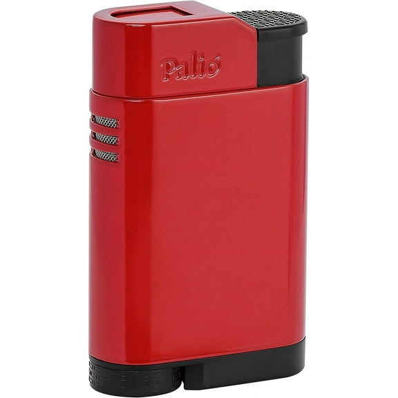 Palio Ballista Jet-Flame Lighter Cigar Smoking, Red