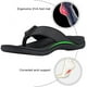 thumbnail image 4 of Hombres sandalias ortopédicas con soporte de arco Superiores zapatillas de playa cómodas zapatillas para caminar sin deslizamiento para la playa al aire libre, 4 of 9