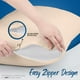 thumbnail image 4 of Protectores de almohada Utopia Bedding, impermeables, tamaño queen, paquete de 4, 4 of 7