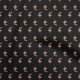 thumbnail image 1 of oneOone Polyester Spandex Black Fabric Floral Sewing Fabric By The Yard Printed Diy Clothing Sewing Supplies 56 Inch Wide, 1 of 4