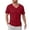 Wine, variant on Men's Fashion Solid Color V Neck T Shirt Casual Comfortable Breathable Top Custom T Shirts Microfiber Tee Shirts for Men Big Man Shirts