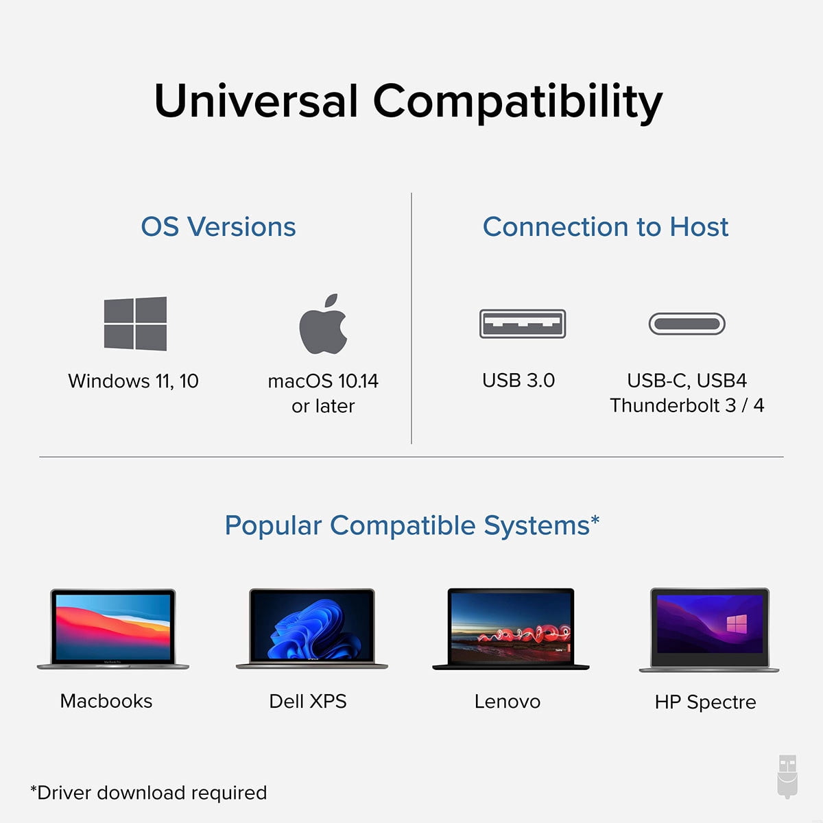 Plugable USB C to DisplayPort Adapter, Universal Video Graphics Adapter for USB 3.0 and USB-C Macs and Windows