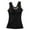 Black, variant on Mlzmgr Womens Tank Tops Lace V Neck Slim Fleece Warm Blouse Fall Winter Sleeveless Thermal Underwear