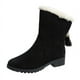 thumbnail image 1 of Botas de mujer, botas cortas, botas de algodón, botas de punta redonda y suela plana, botas de nieve hope, 1 of 6