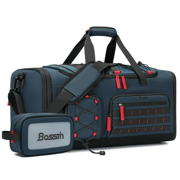 Bolsa de gimnasio BOSSTIN Bosstin, bolsa de viaje, 45 L, azul deportivo