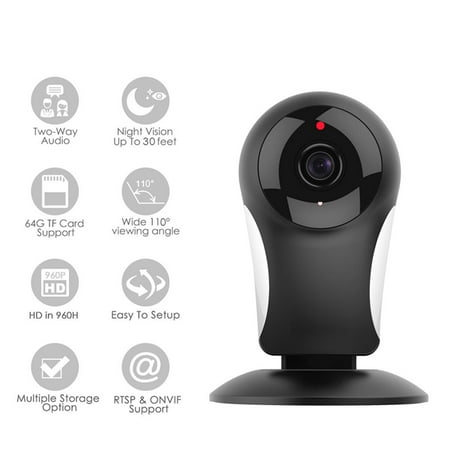 M.Way Wireless Night VisionTwo-way Audio IP Camera with Motion Detection HD 960P Home Security Camera Baby Monitor Photography 110° Wide-Angle Viewing for  Indoor Security Surveillance (Best Camera For Indoor Photography)