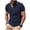 Dark Blue—Men's T-Shirts, variant on BVOFAR Casual Golf Shirts for Men Big and Tall Short Sleeve Polos Moisture Wicking Performance T-Shirt Classic Fit Work Tops with Pockets Blue M