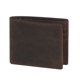 thumbnail image 1 of Carteras para hombre y mujer de piel de vaca con capa superior de cuero Crazy Horse, carteras antiguas horizontales de dos pliegues, 1 of 6