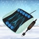 thumbnail image 1 of Generic USB 8 ventiladores asientos de coche cojín ventilado silla almohadilla trasera cremallera alto rendimiento transpirable asiento cubierta para Verde claro, 1 of 8
