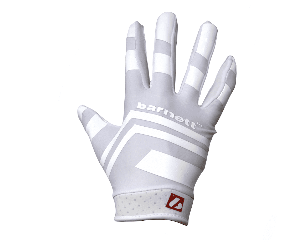 FRG-03 White (L) Junior Receiver Football Gloves