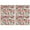 Pioneer Flower Floral-2, variant on Pioneer Flower Floral Print Pattern Summer Placemats Table Placemats Set Of 4-Linen Kitchen Washable Placemats Table Mats 12x18 Inch Non-Slip Heat Resistant
