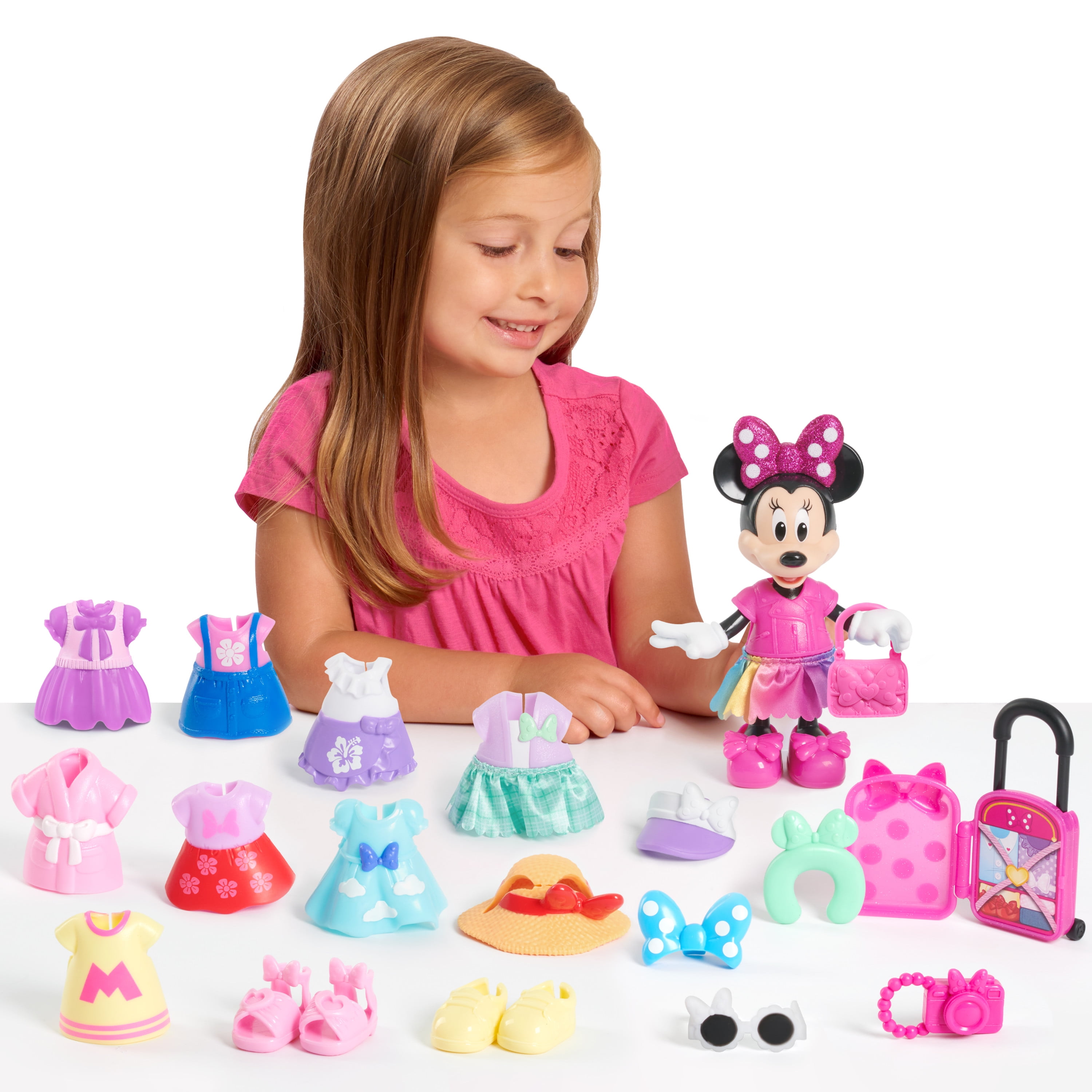 Minnie mouse 2024 dress up doll
