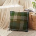 thumbnail image 4 of LALILO Throw Pillow Covers Plaid Tartan Backdrop Beige British Cushion Cover 18" x 18", 4519 Pack, 4 of 6