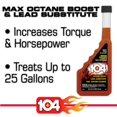 thumbnail image 2 of Accesorio para auto 104+ Performance Max potenciador de octanaje 473 ml, 2 of 5