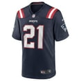 thumbnail image 2 of Men's Nike Adrian Phillips Navy New England Patriots Game Jersey, 2 of 4