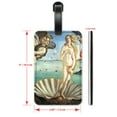 thumbnail image 2 of Botticelli: Venus - Luggage ID Tags / Suitcase Identification Cards - Set of 2, 2 of 5
