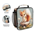 thumbnail image 2 of Square Lunch Bag 10.5*3.5*9.5 Inches Cooler Bag Lunch Bag Insulation Portable Durable Fashion Super Cute Fox, 2 of 6
