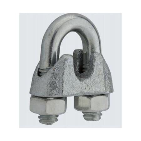 National Hardware N889-015 Wire Cable Clamp 1/4 In. – Quantity 4