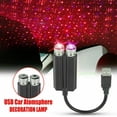 thumbnail image 4 of Car Roof Star Night Light 2 En 1 Usb Star Lights Proyector Romántico Night Light Atmósfera Portátil Night Lamp Para Car Dormitorio Party Techo De Pared Kearding VI011294-00, 4 of 6