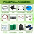 thumbnail image 2 of Olenyer 60FT Zipline for Backyard Kids and Adults: Up to 400 lbs Outdoor Zip Lines Kit, 2 of 9