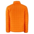 thumbnail image 3 of Men's Cutter & Buck Orange Houston Dynamo FC Rainier PrimaLoft Eco Insulated Puffer Full-Zip Jacket, 3 of 3