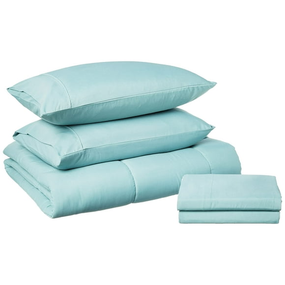 Set de edredón Sweet Home Collection Misty Blue, talla doble Sweet Home Collection Ver descripción