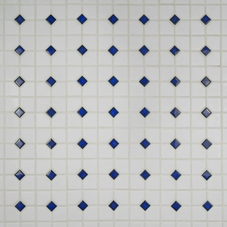 Merola Tile Fkoox Oxford - White / Cobalt