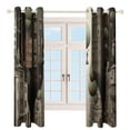 thumbnail image 3 of Blackout Curtains for Bedroom Anime Castle Full Room Darkening Grommet Curtains for Living Room,Thermal Insulated Ombre Drapes, 3 of 7