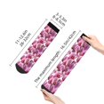 thumbnail image 4 of Rocae Orchids Flowers for Premium Adult Socks,Comfortable, Breathable, and Durable Socks, Perfect for Everyday Wear, 4 of 7