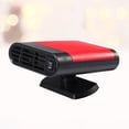 thumbnail image 3 of MasteelfCA Mini 12V Car Defroster Heater Electric Vehicle Heating Fan Windshield Demister Defroster (Red), 3 of 8