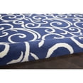 thumbnail image 6 of Nourison Grafix 2'3" x 7'6" (8' Runner) Navy Area Rug Bohemian Contemporary Botanical by Nourison, 6 of 8