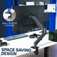 thumbnail image 2 of VIVO Single Monitor Counterbalance Desk Mount Stand | Fits Screens 17" to 27", 2 of 8