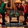 thumbnail image 2 of Costway 37" Mini Foosball Table 2-in-1 Game Table with Detachable Legs for Tabletop, 2 of 9