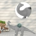 thumbnail image 3 of Fictory Dinosaur Plant Pot - Cute Succulent Planter Pots Creative Ceramic Plants Flower Containers Garden Decoration (Color : Gray), 3 of 7