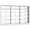 White(1 Column,3 Combination Bookshelves), variant on Hanyu 5-Tier Metal Bookcase with Adjustable Shelves & Book Stopper
