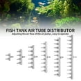 thumbnail image 4 of BETTERLIFE 12 heads (F)$Fish tank oxygen pump diverter valve aquarium oxygenator diverter stainless steel oxygen pipe gas volume regulating valve, 4 of 8