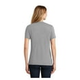 thumbnail image 2 of Port & Company Ladies Core Blend Comfortable Short Sleeve T-Shirt Athletic Heather Large, 2 of 6