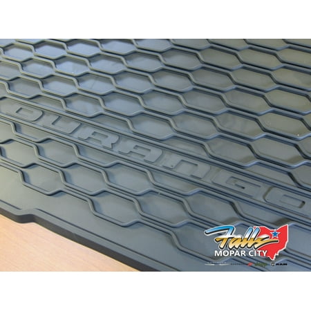 2008 Cargo Area Tray - 2011-2019 Dodge Durango Cargo Area Tray All Weather Rubber Slush Mat MOPAR OEM